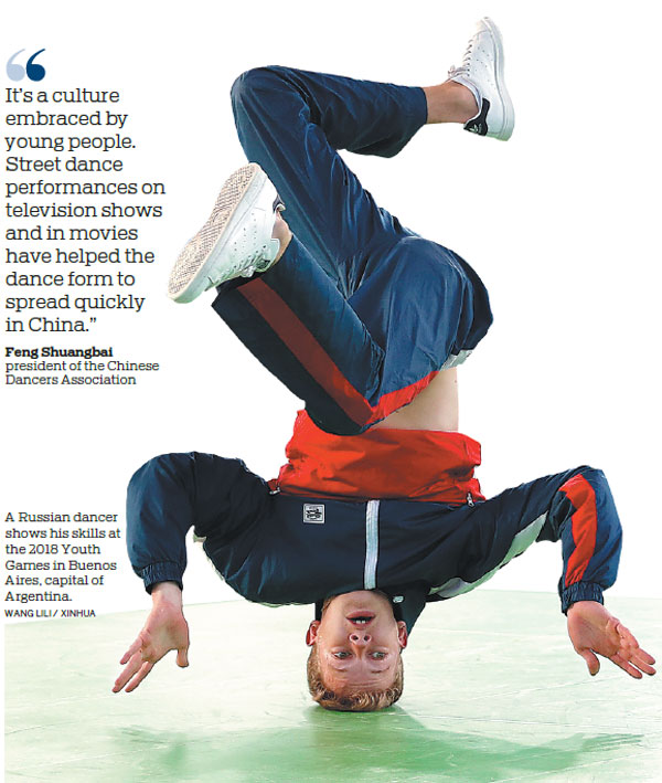 STREET DANCERS TURN ON THE STYLE