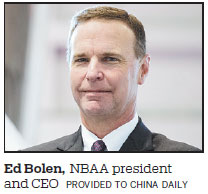 NBAA president: China has vision, commitment to boost aviation