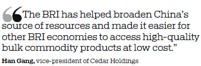 Cedar banks on BRI to expand global footprint