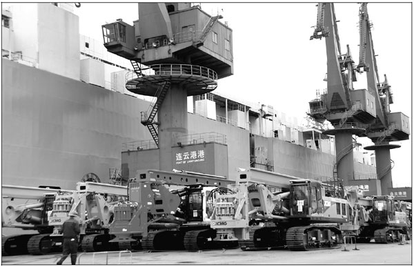 Construction machinery firms reap BRI rewards