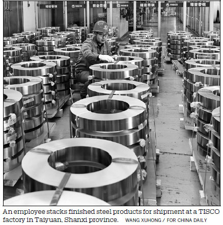 Stainless steel firm achieves breakthrough