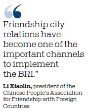 Sister city relations promote cooperation