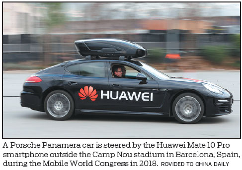 Huawei drives ahead with smart car unit