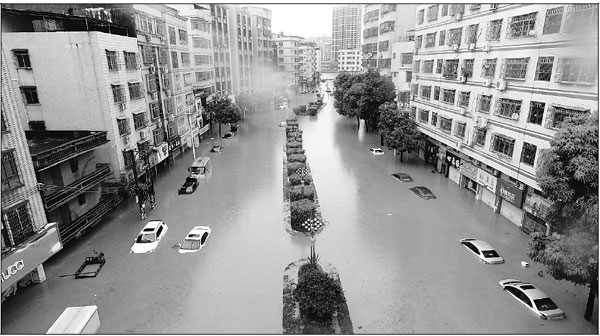 STRICKEN VILLAGERS TELL OF FLOODING ORDEALS