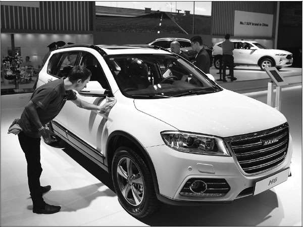 Chinese vehicle makers to tap potential in global markets