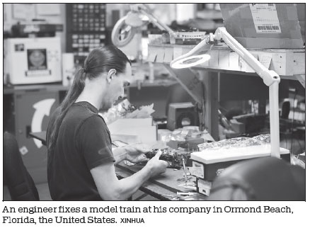 Fresh tariffs to hurt US model train industry