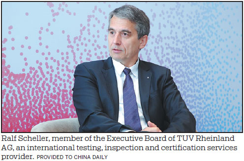 TUV Rheinland focuses on China for growth