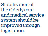 Integrated elderly care network is key to future