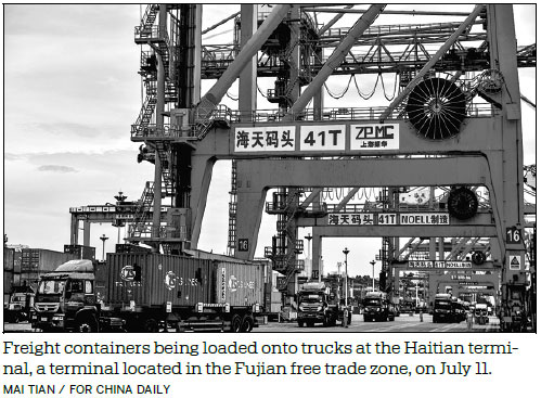 China's free trade zones highlight sterling business environment
