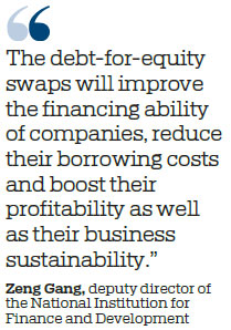 Debt, equity swaps to help tackle risks, boost growth