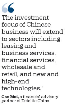 Deloitte: Chinese companies are stepping up global efforts