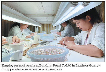 Pearl farming helps lift seaside village out of poverty in Guangdong