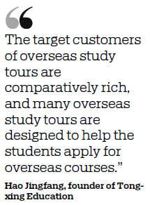 Study tours, camps gaining in popularity