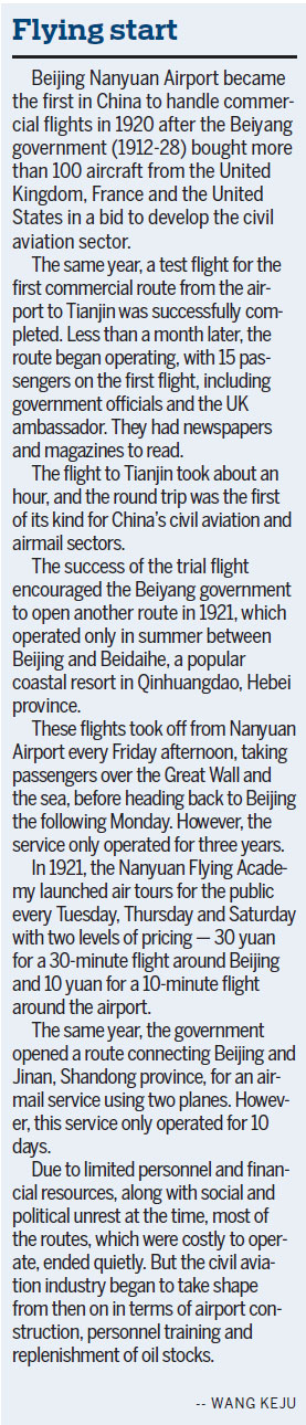 BEIJING NANYUAN AIRPORT POISED TO CLOSE ITS DOORS