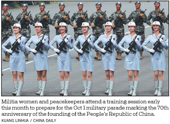 Military parade to showcase nation's capabilities and confidence
