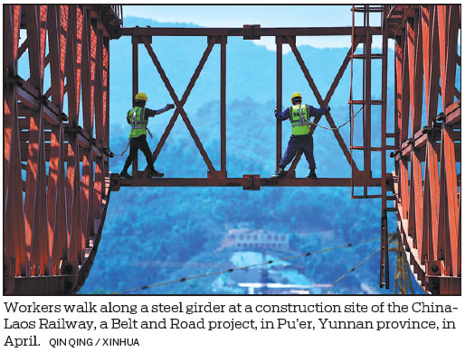 Belt and road reaches out to the world