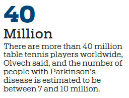 The power of ping-pong over Parkinson's