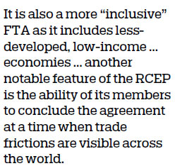 RCEP a positive signal for global trade