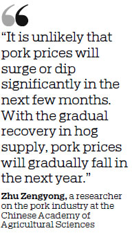 China plans more measures to help stabilize pork prices