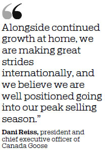 Cold weather clothing firms from home and abroad bask in warm sales