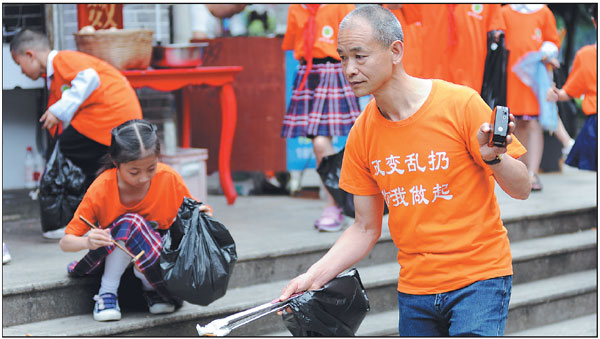 Trash-talking millionaire cleans up the streets