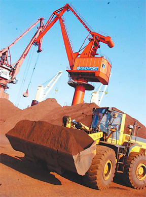 China may run with Brazil ore
