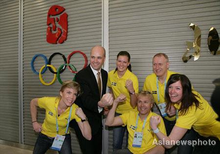 Swedish PM says 'no' to calls for boycott of Olympics