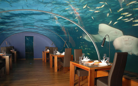 World's first underwater restaurant in Maldives