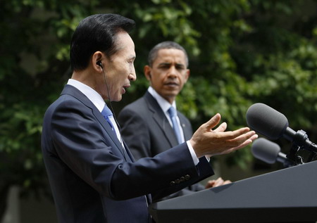 Washington, Seoul vows unity on DPRK