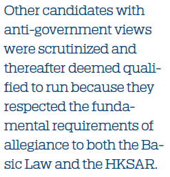 Wong’s disqualification unmistakably predictable|Comment HK|chinadaily.com.cn
