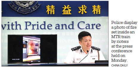Petugas yang menembak perusuh ‘merasa hidupnya terancam’|Hong Kong|chinadaily.com.cn