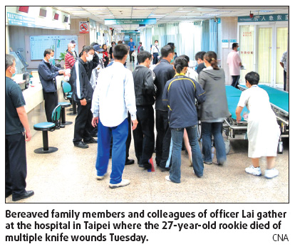 Fatal stabbing of rookie policeman stirs public debate