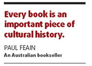 Old books seen as new avenue for East-West communication