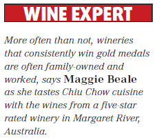 Never bite off more than you can Chiu - or enjoy with wine