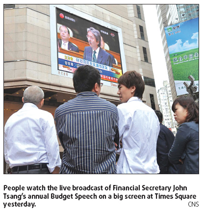 On the street: mixed reviews for budget initiatives