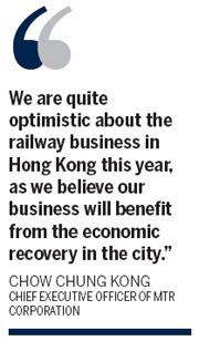 MTR reports solid gain of 16.4% in 2009 net earnings