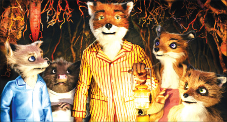 Victoria looks royal and Mr Fox is in fact fantastic