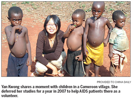 Med student finds meaning in work with African AIDS victims