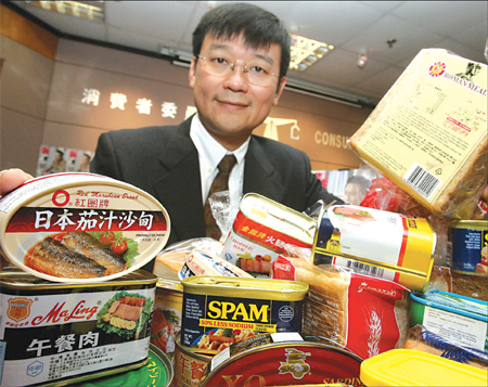 Consumer Council issues warning on canned luncheon meats and sardines