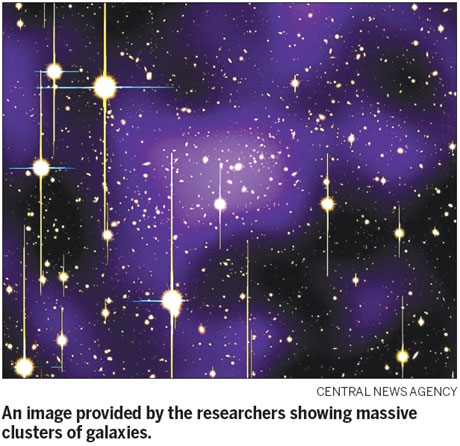 Astrophysicists unveil shape of dark matter's distribution