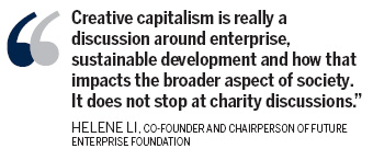 Asia ready for 'Creative Capitalism'