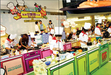 Kids compete for part in C'est Si Bon
