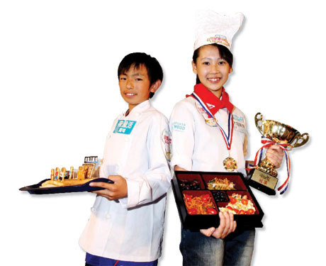 Kids compete for part in C'est Si Bon