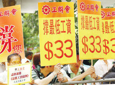 Government intervention and the minimum wage