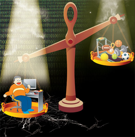 Out of position on the digital playing field