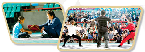 It may not kick butt, but this kung fu kid pleases just enough