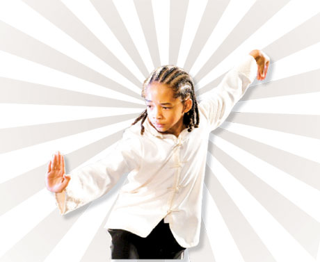 It may not kick butt, but this kung fu kid pleases just enough