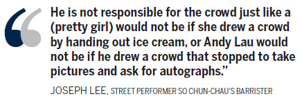 Street show a threat to public safety: Prosecutors