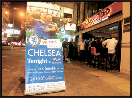 Football fans find home in bars