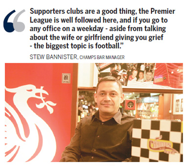 Football fans find home in bars